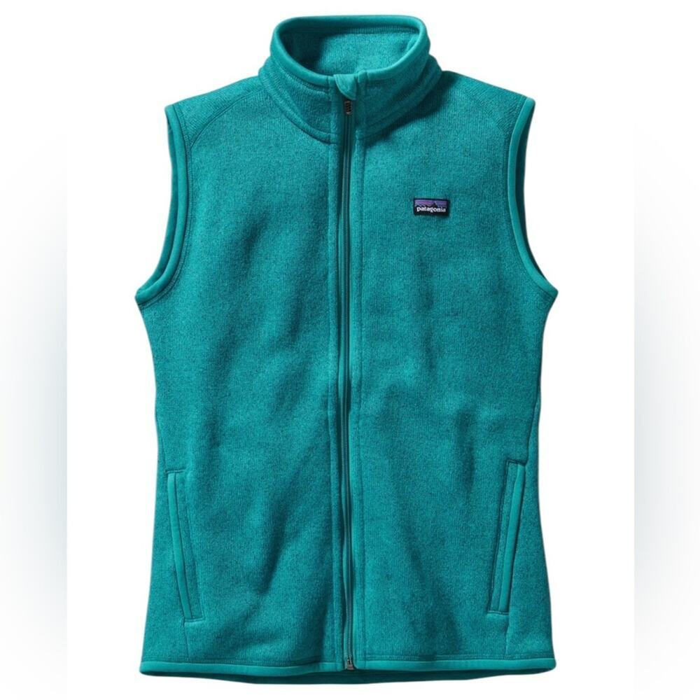 Patagonia Women’s Better Sweater Vest Teal Green Size XSmall